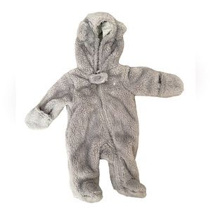 Carter’s First Year Fuzzy one piece zip up